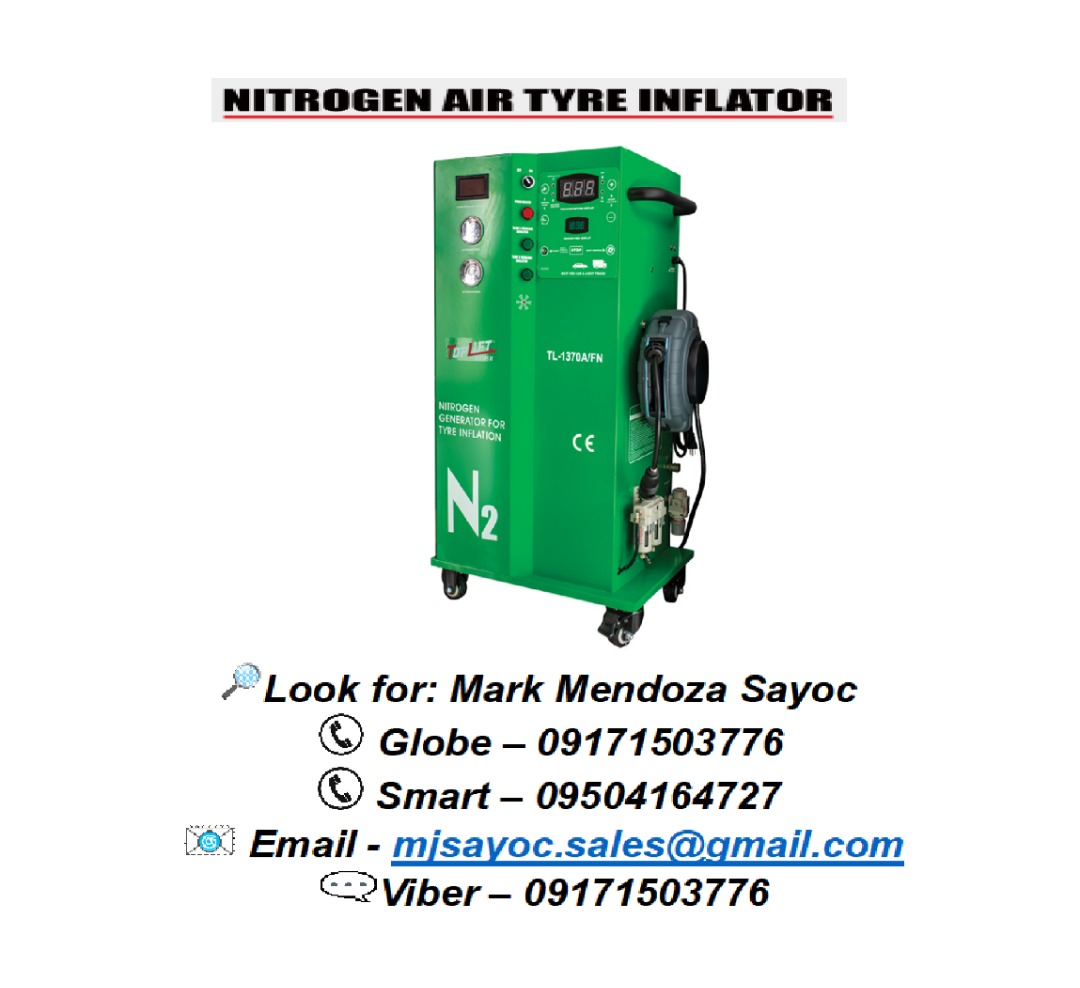 TOPLIFT NITROGEN AIR TYRE INFLATOR (TL1370A), Commercial & Industrial