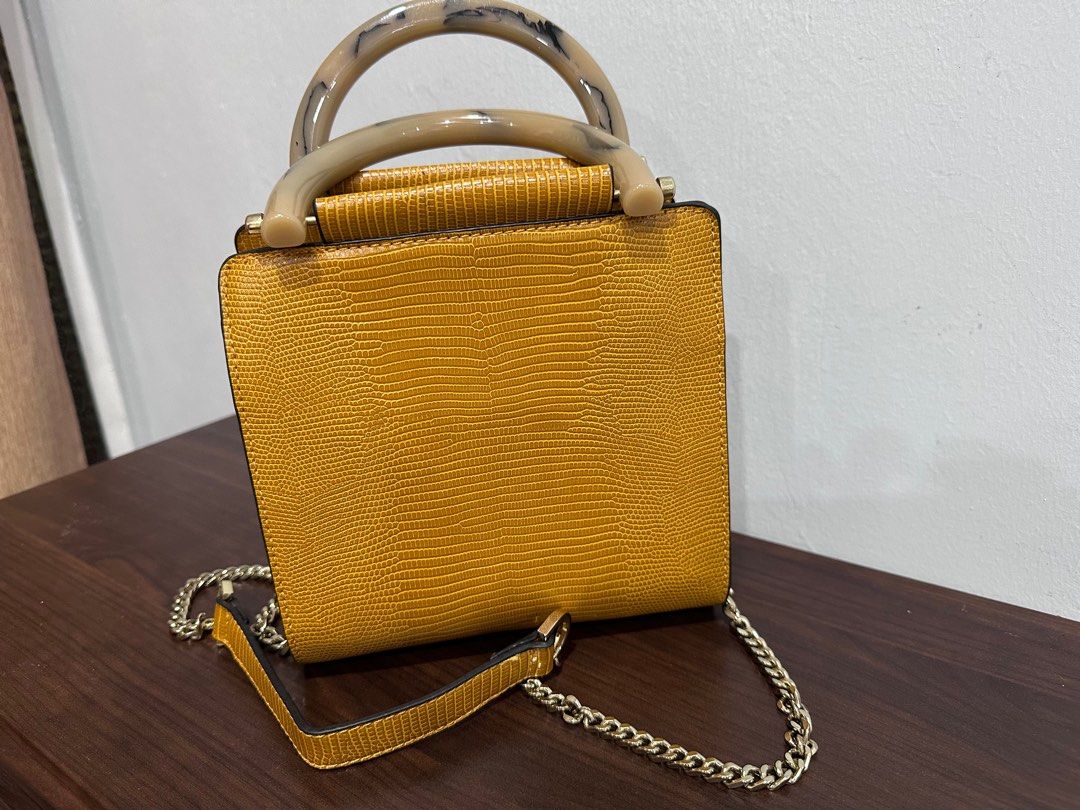 Mustard bag topshop sale