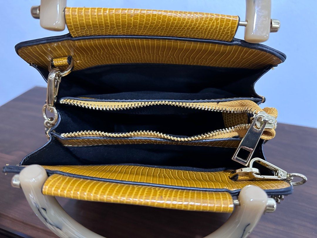 Mustard bag deals topshop