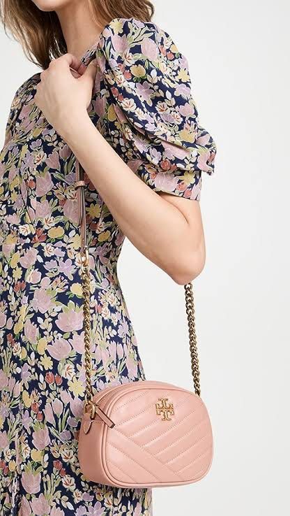 Tory Burch Camera Bag Chevron Luxury Bags Wallets on Carousell