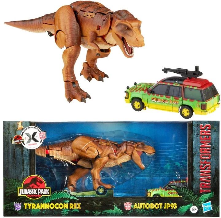 Transformers Collaborative Jurassic Park x Transformers Mash-Up