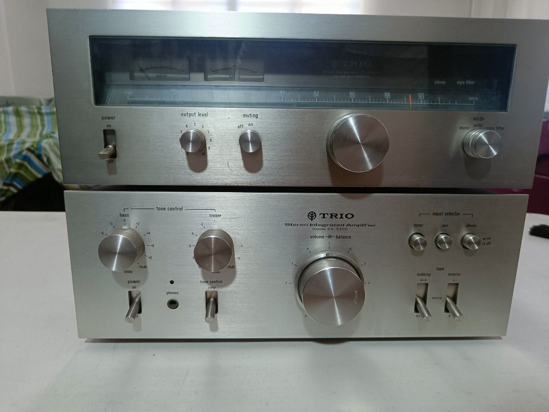 TRIO KA-5300 (Kenwood) with radio, Audio, Soundbars, Speakers