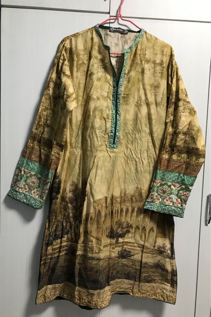 UK12 14 Pakistani designer Gul Ahmed beautiful earthy unique