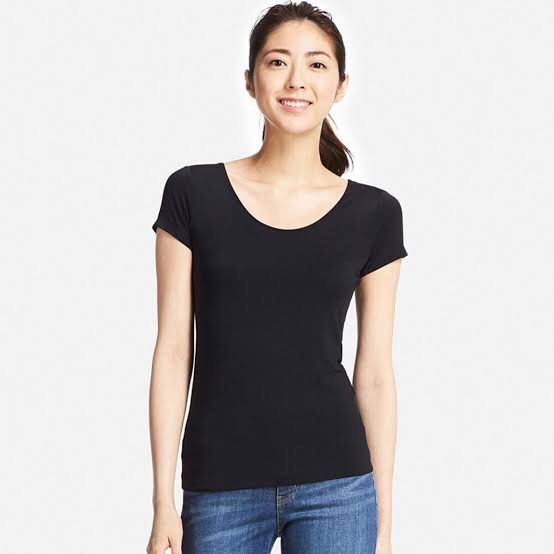 Uniqlo Airism short sleeve, Women's Fashion, Tops, Shirts on Carousell