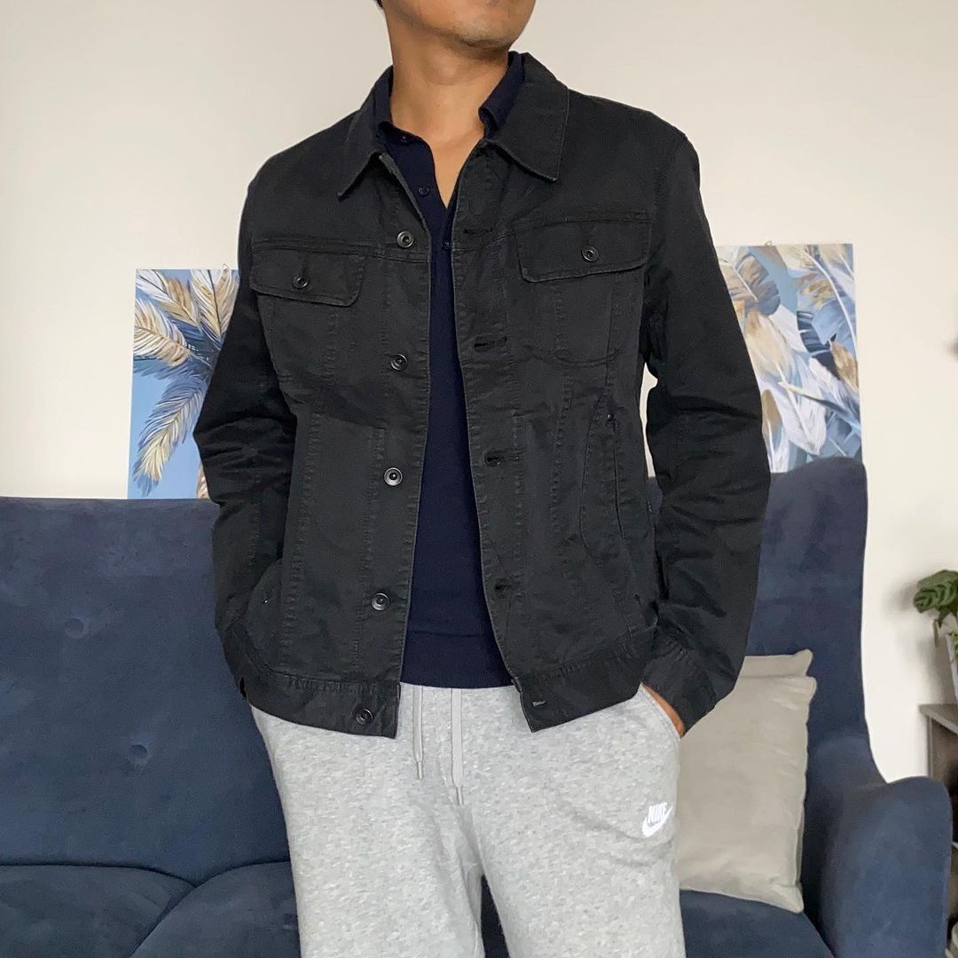 Uniqlo canvas jacket on sale