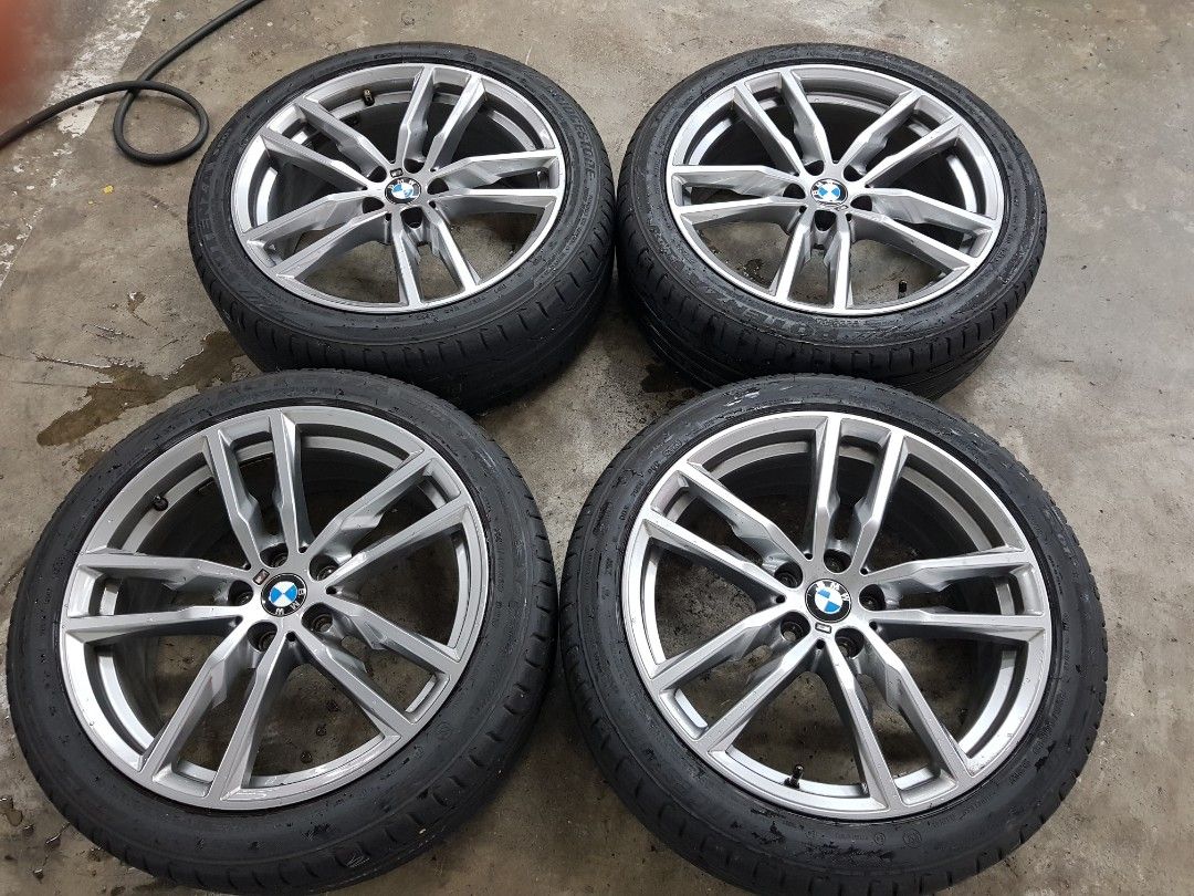 Used 19 Original Bmw X1 Rims Tyres Car Accessories Tyres Rims On