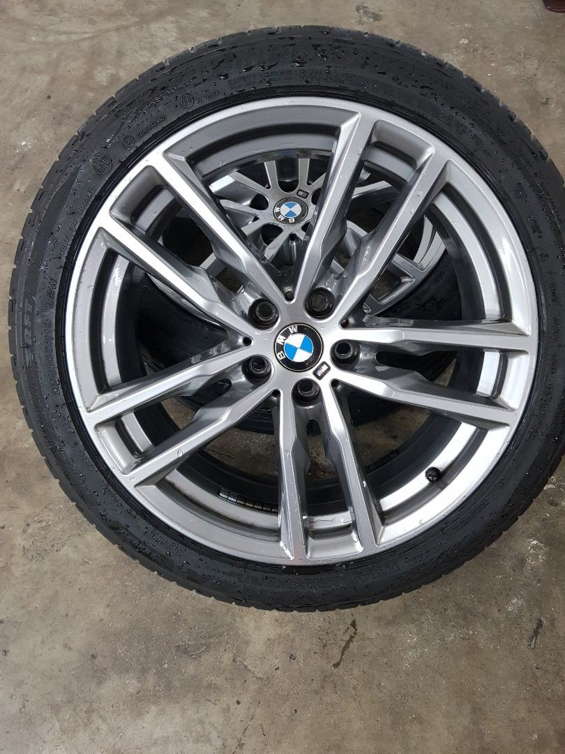 Used 19 Original Bmw X1 Rims Tyres Car Accessories Tyres Rims On