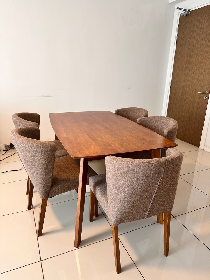 Used Dining Table & Chairs, Furniture & Home Living, Furniture, Tables