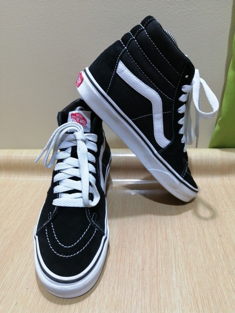 Black vans shop size 5.5 womens