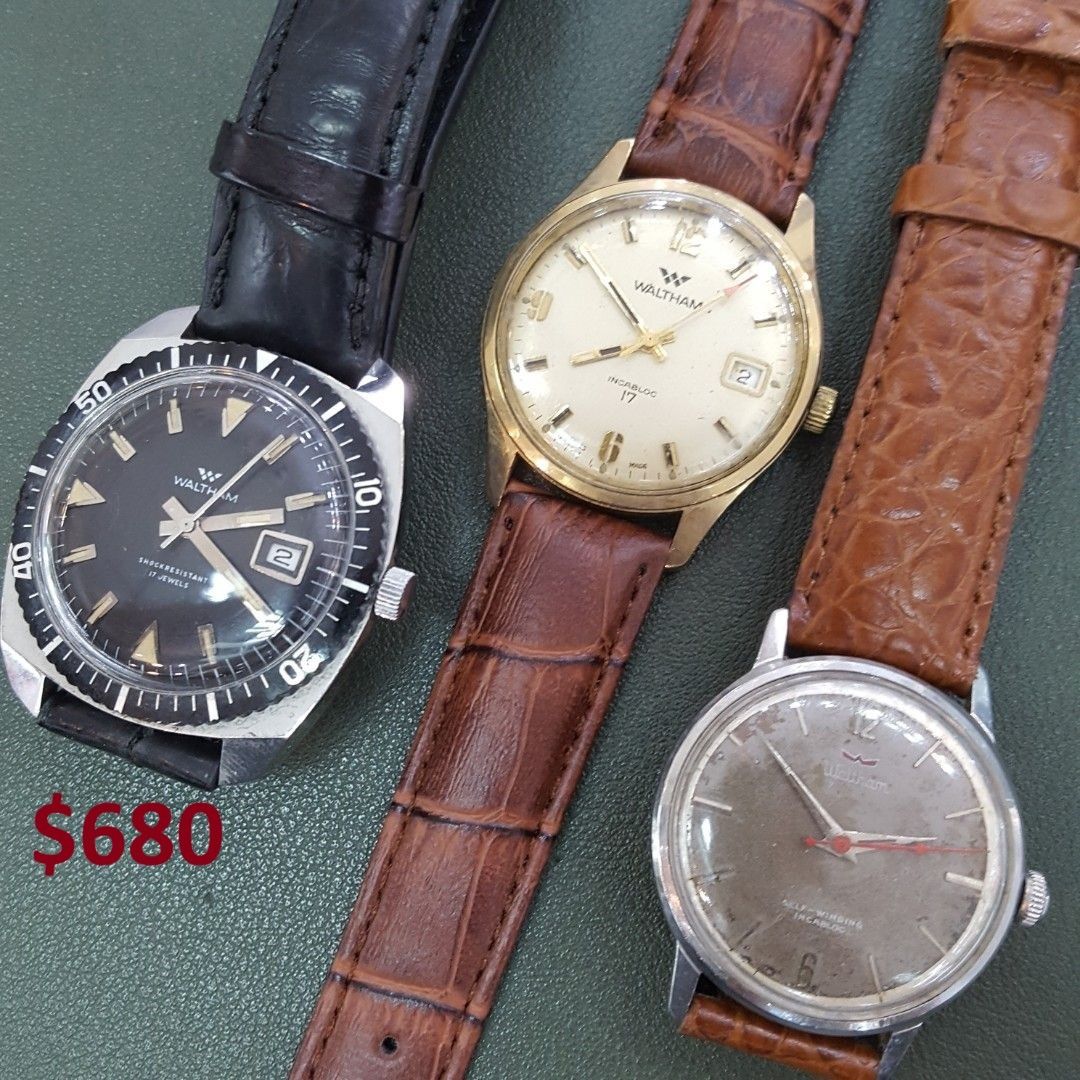Waltham Vintage Watches Winding Men s Fashion Watches