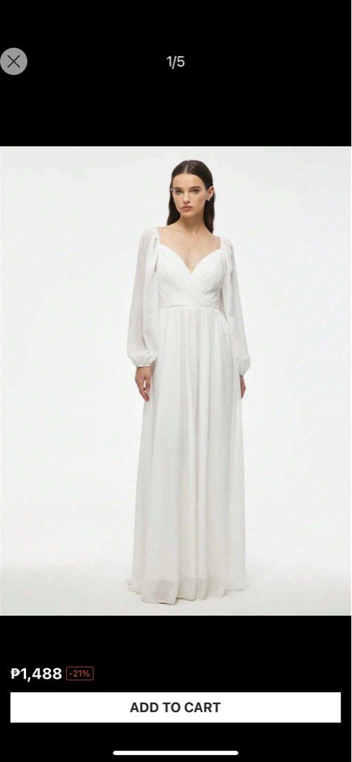 Wedding Prep Dress (Category: Evening dresses & gowns) located in Marilao. Submitted by em_prelovedx (Listing ID 1259879560, Image 1). Description: Hi! Selling this wedding prep dress RFS: too large for me.