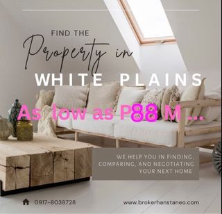 White Plains Properties as low as P88M