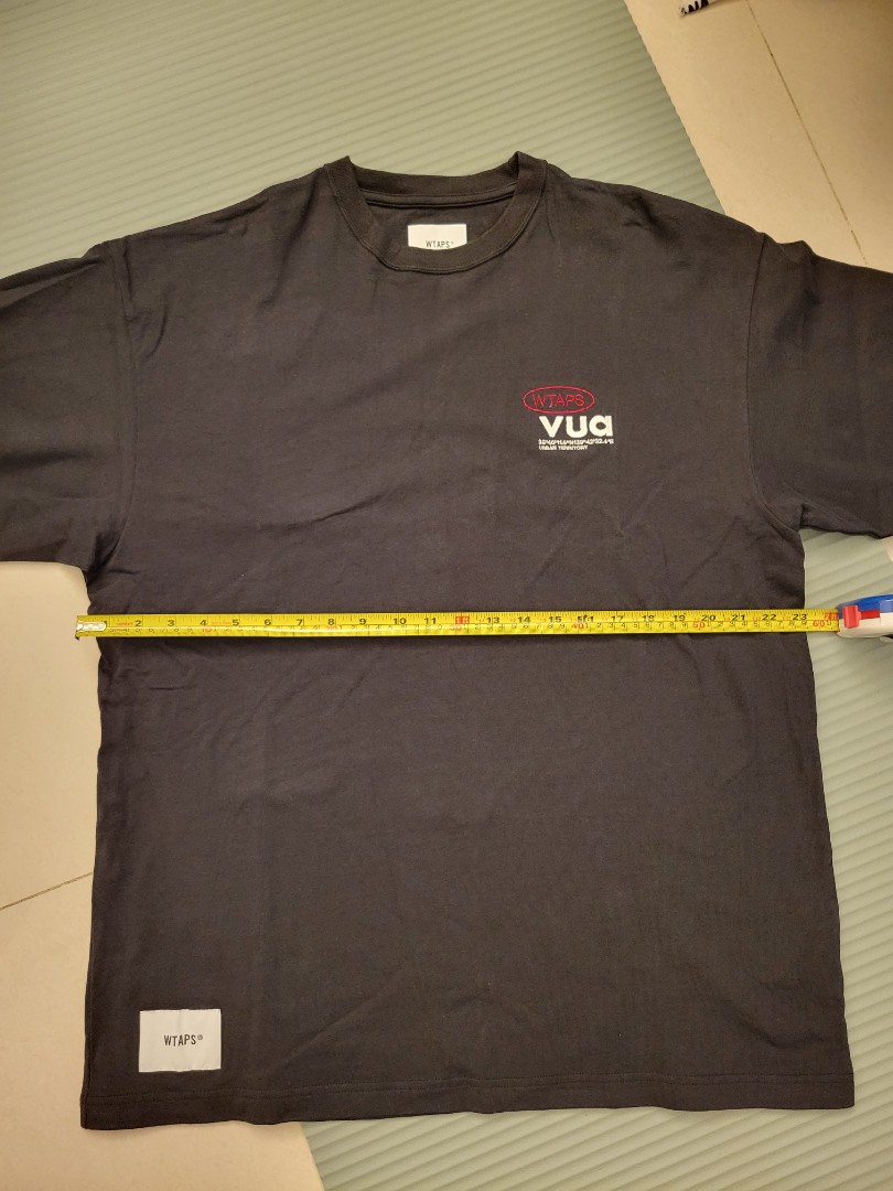 WTAPS 23FW ALL 02 SS TEE BLACK SIZE 04, 男裝, 上身及套裝, T-shirt