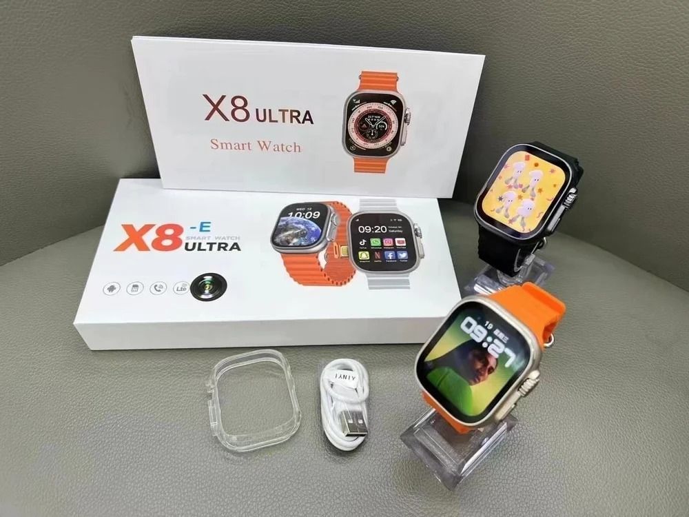 SMARTWATCH X8 ULTRA 4G Unboxing Review - ANDROID, GPS, 4G LTE e