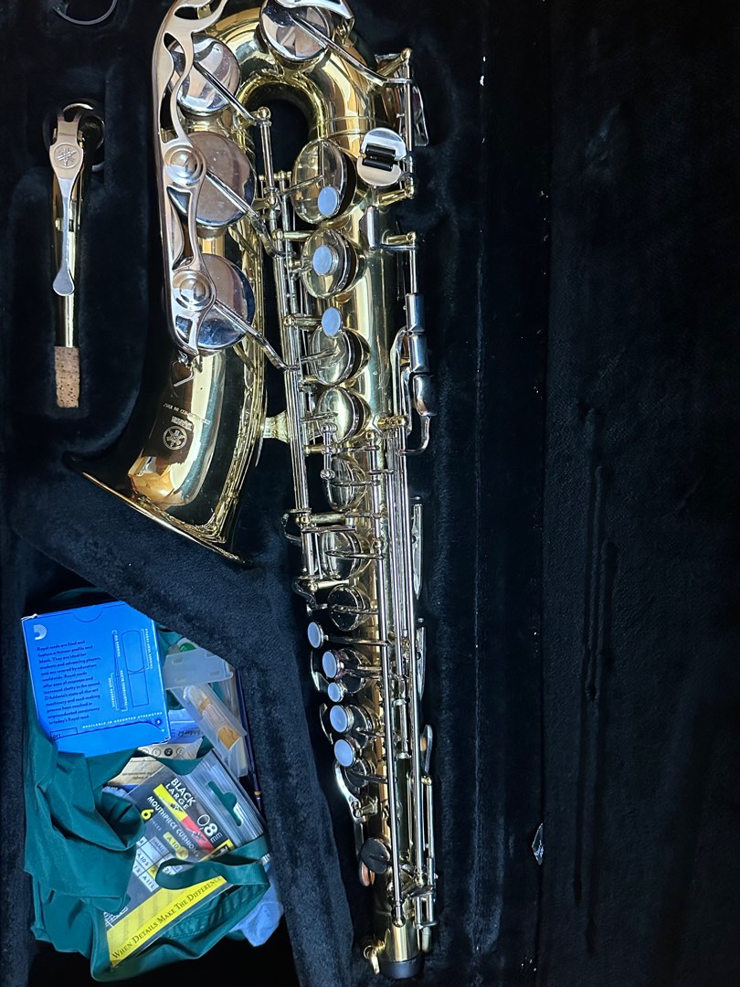 yamaha alto saxophone yas 23 連盒, 興趣及遊戲, 音樂、樂器 & 配件, 樂器 Carousell
