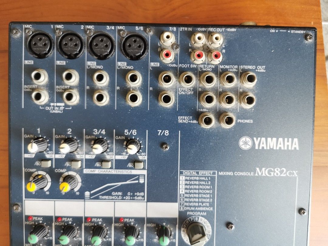 Yamaha MG82CX music / audio mixer, Audio, Other Audio Equipment on