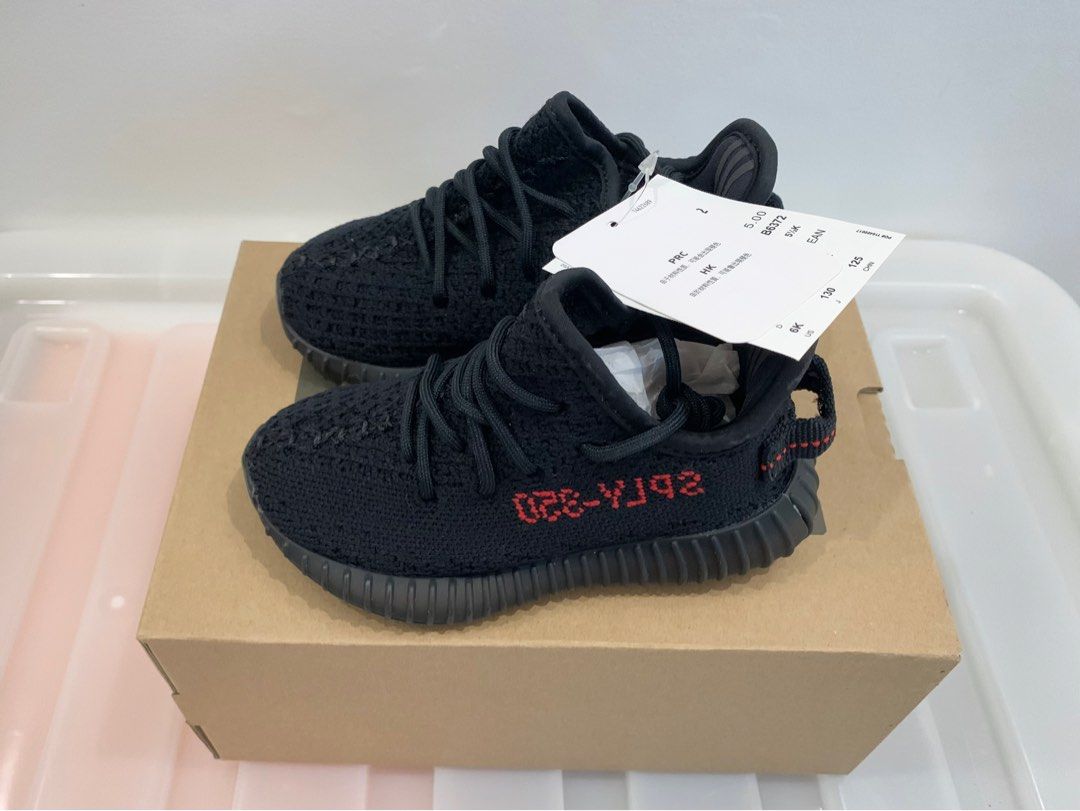 Yeezy bred infant hotsell