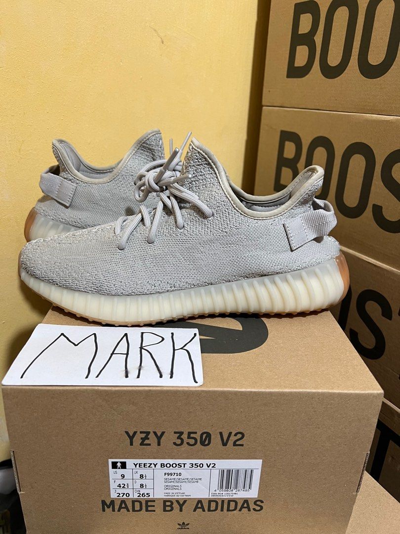 Yeezy 350 store sesame size guide