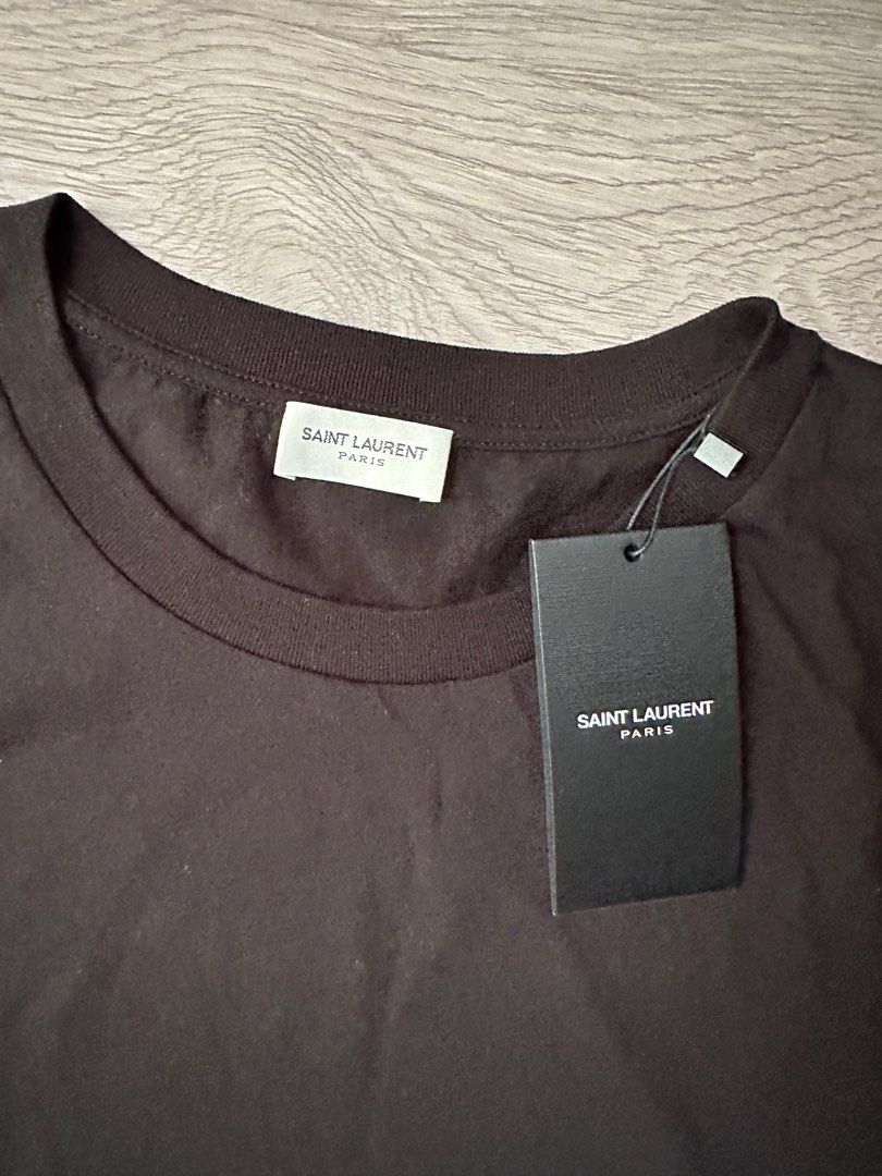 YSL men S black TShirt