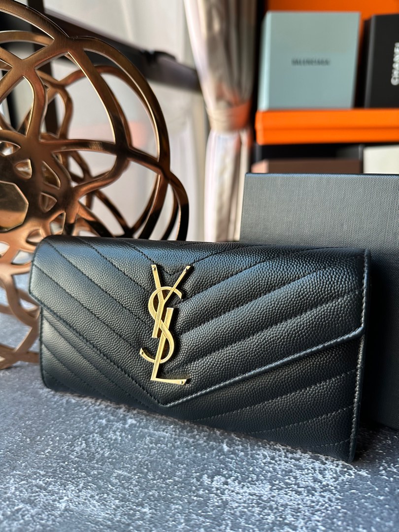 Saint Laurent Monogram Wallet-on-Chain Unboxing + Review 