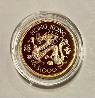 1976 龍年精鑄金幣