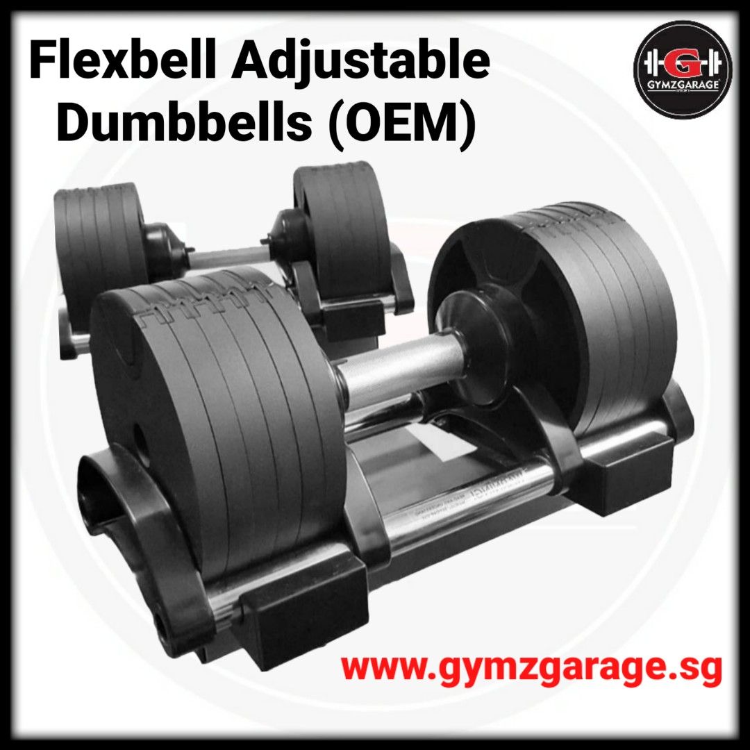 Gym equipment sales adjustable dumbbells