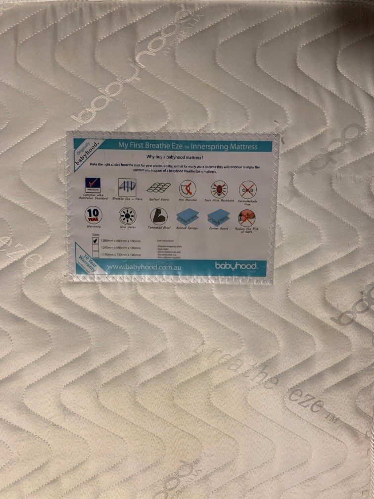 Babyhood mattress outlet