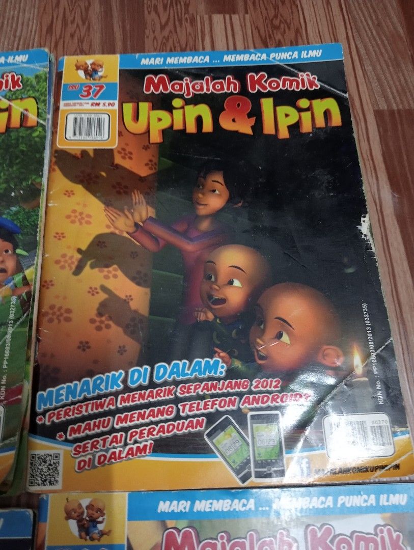 6 Komik Upin Ipin Semua Rm10 Dfod Hobbies And Toys Books And Magazines