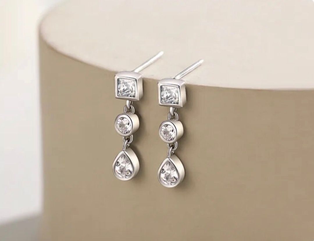 Girls sterling silver earrings outlet