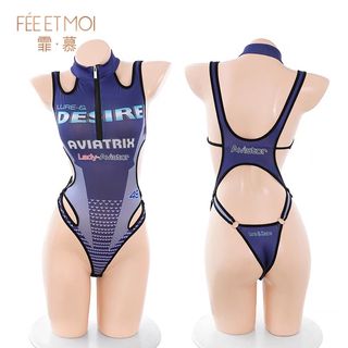 預訂衫款 - 死庫水 👙車模 開檔 泳衣 03964176543402626110