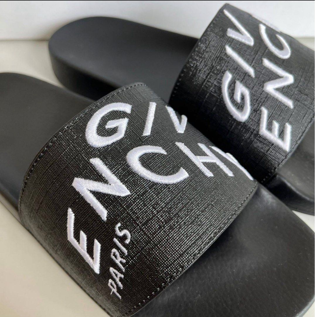 Givenchy cheap grey slides