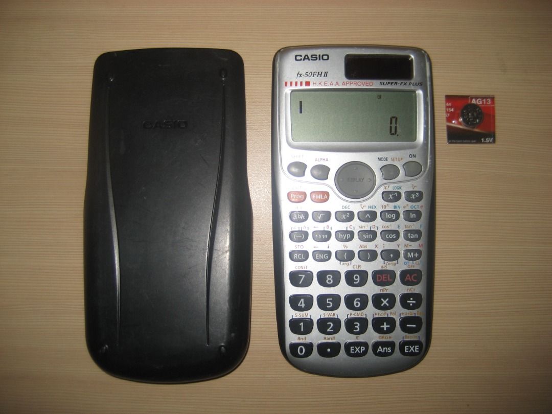 Plus Casio Fx3650p Casio FX-3650P II Programmable Calculator 2-Line Display