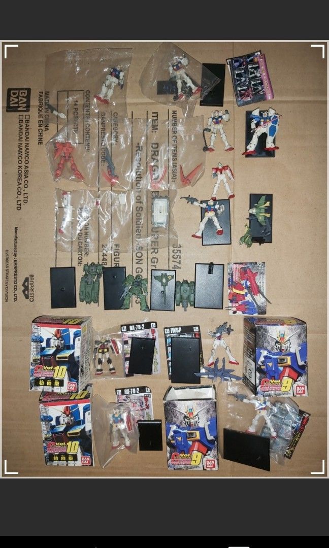 扭蛋10圖高達Gundam DX2 全$1986 Collection SD HG 31 32 37 全馬沙編