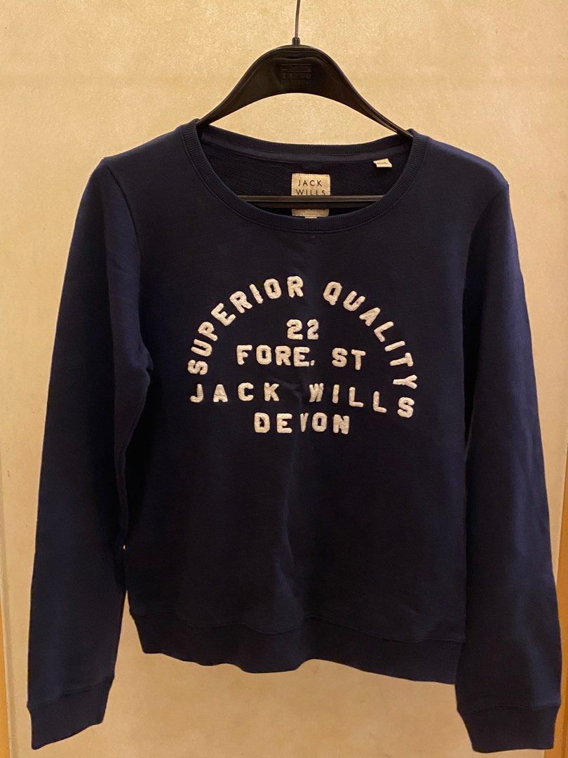 Jack wills blue sweatshirt sale