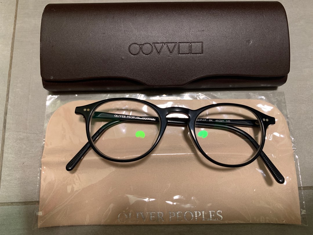 OLIVER PEOPLES Riley-P-CF Black Limited Edition - Glasses, 男裝