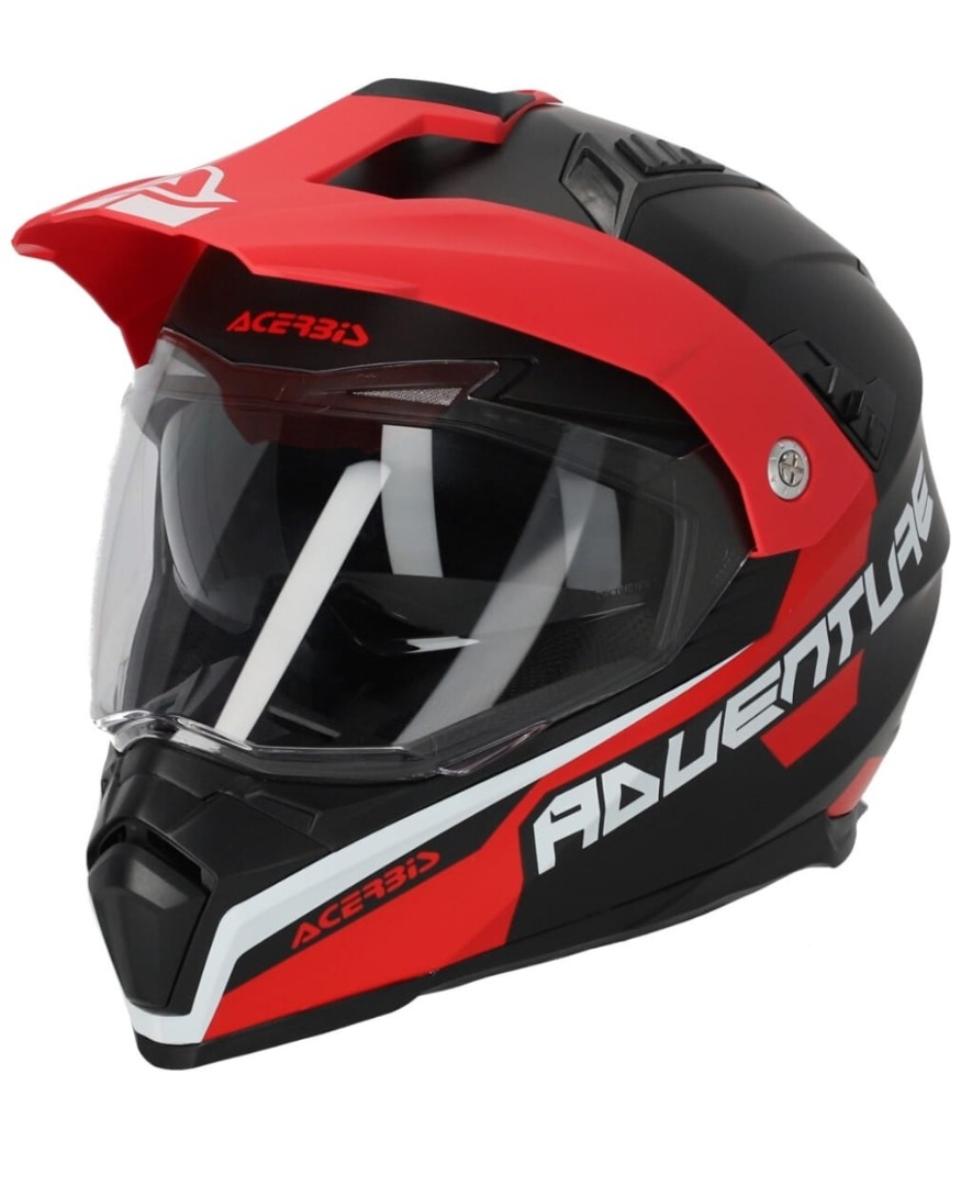 Acerbis helmet, Motorcycles, Motorcycle Apparel on Carousell