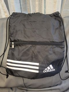 Adidas Black 2-Way Drawstring Bag