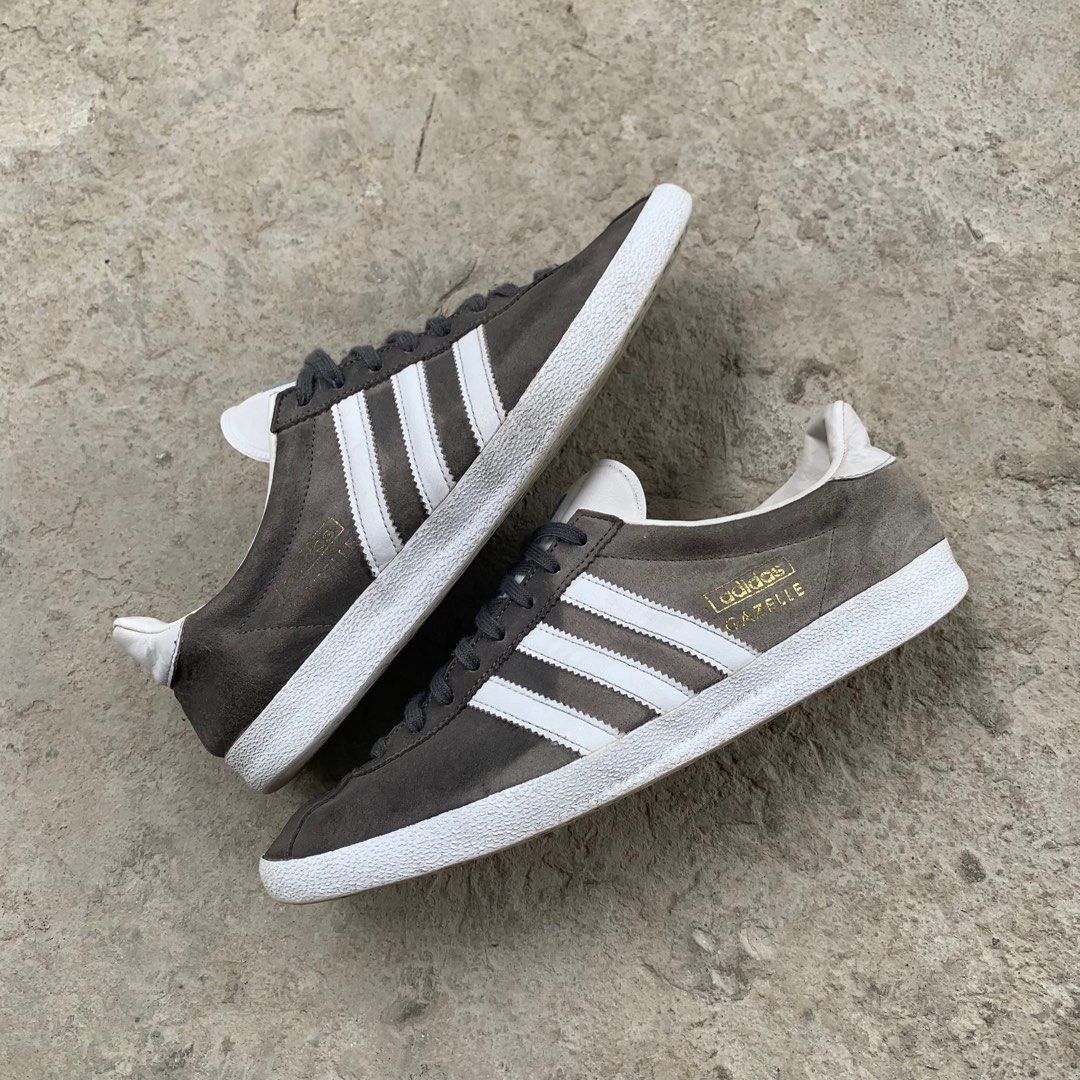 Adidas Gazelle OG Sharp Grey Men s Fashion Footwear Sneakers