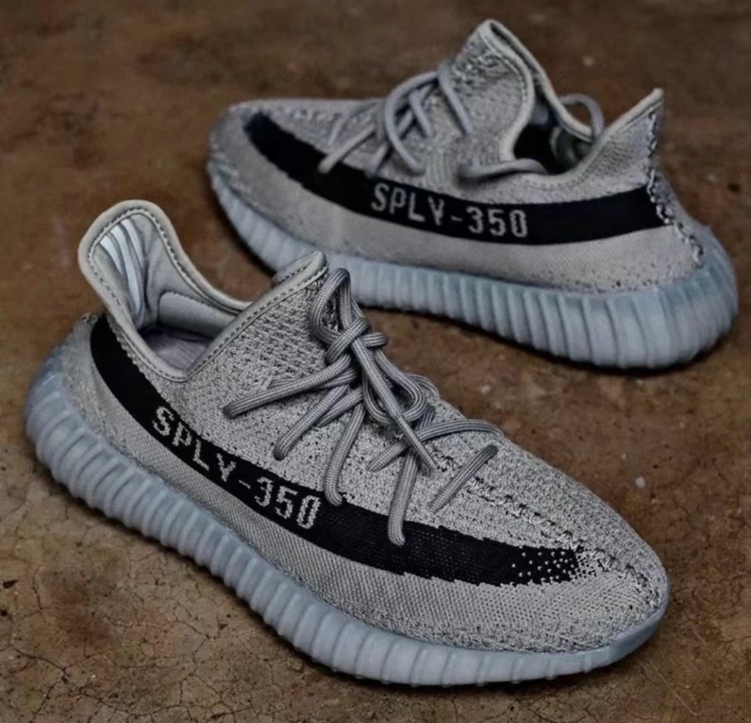 新品adidas originals Yeezy Boost 350 v2 Granite 灰黑運動休閒鞋