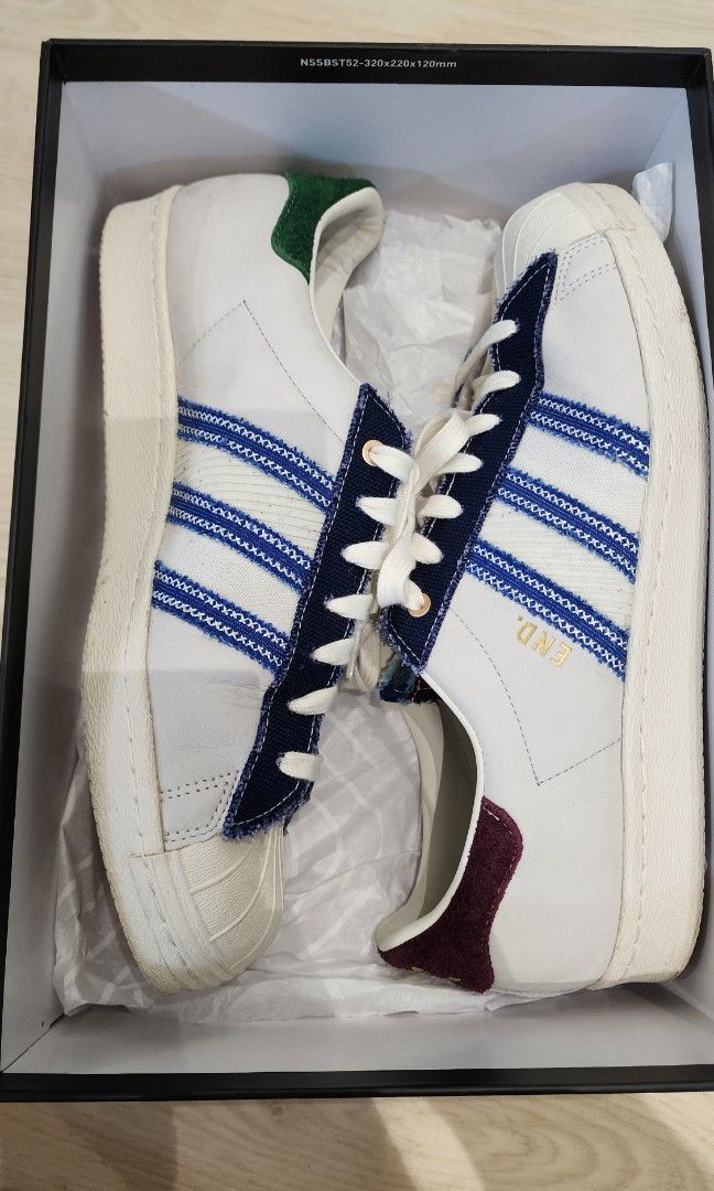 Adidas superstar x end sale