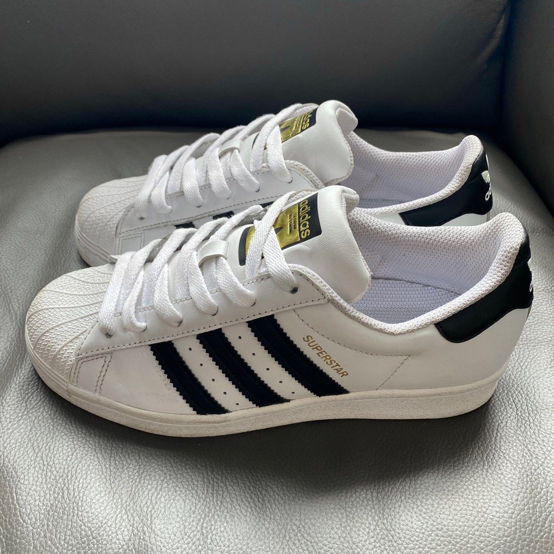 Superstar black and deals white womens size 7