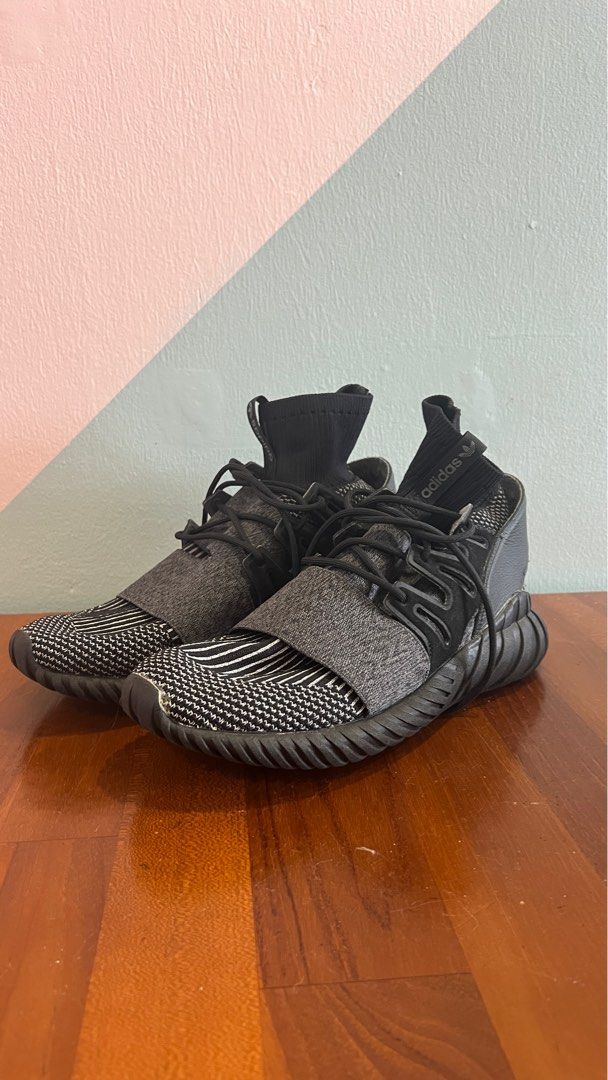 Adidas tubular doom sock primeknit All Black Men s Fashion