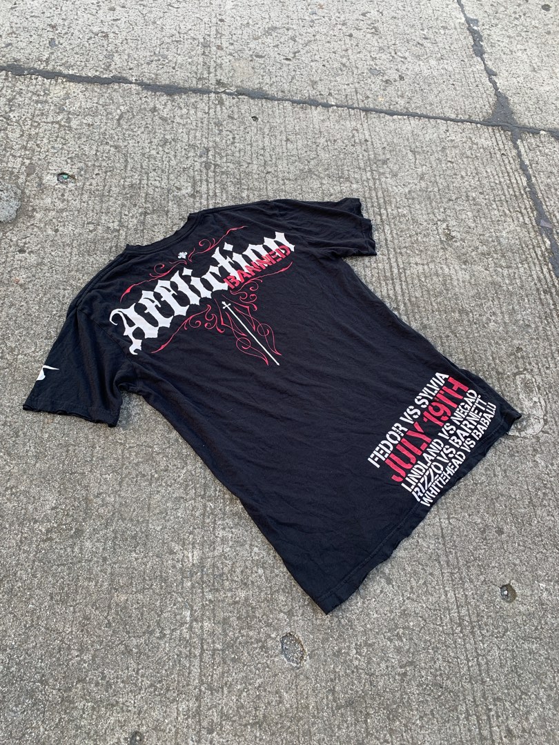 AFFLICTION SHIRT, Men's Fashion, Tops & Sets, Tshirts & Polo Shirts on ...