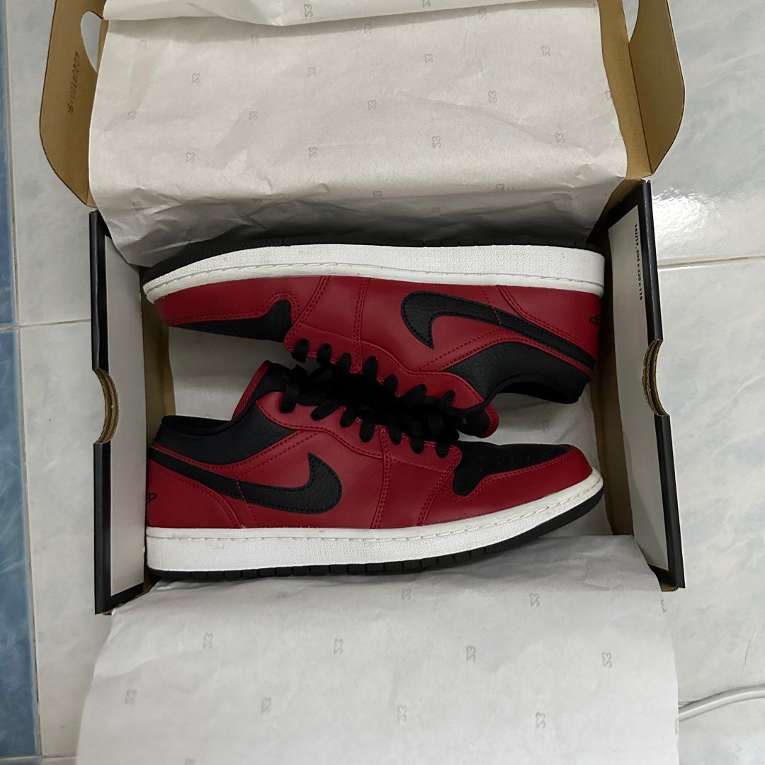 AJ 1 LOW GYM RED