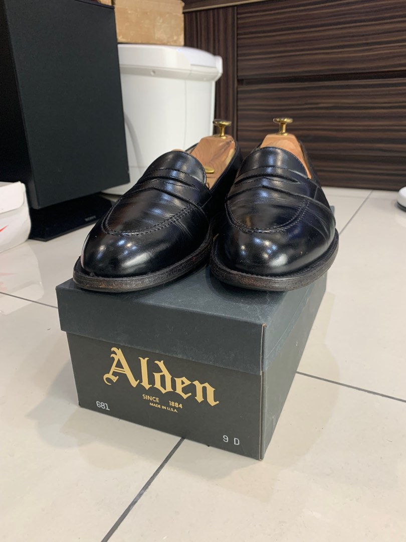 Alden 681 full strap calfskin, 他的時尚, 鞋, 西裝鞋在旋轉拍賣