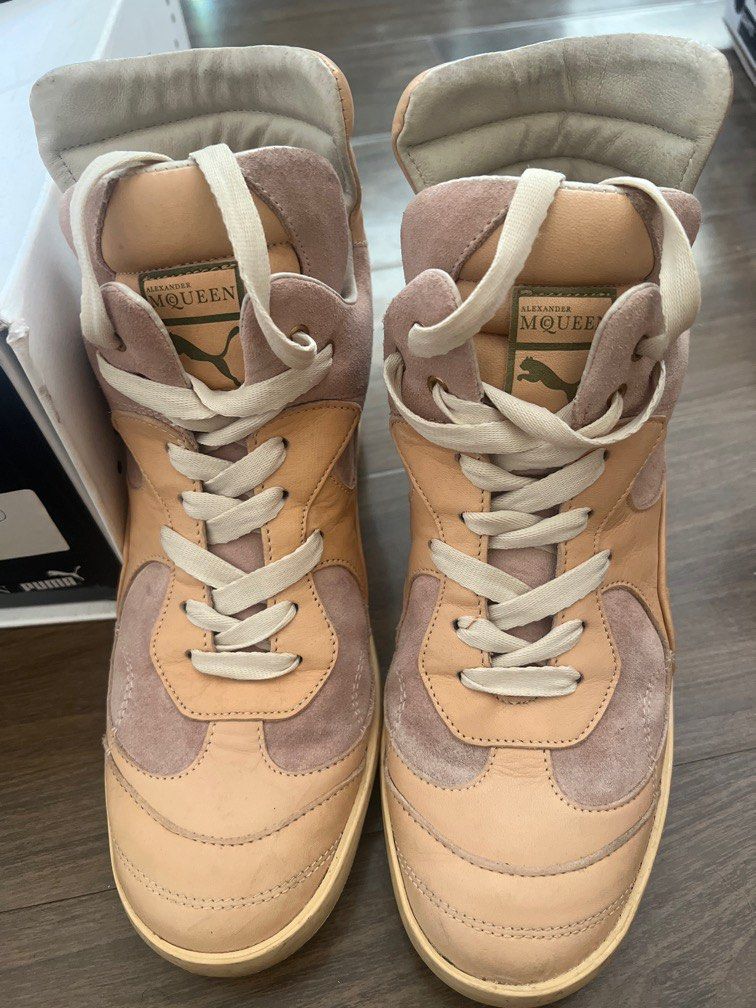 Puma wedge sneakers alexander mcqueen online