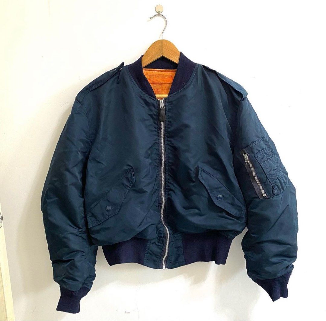 Alpha industries hot sale cropped bomber jacket