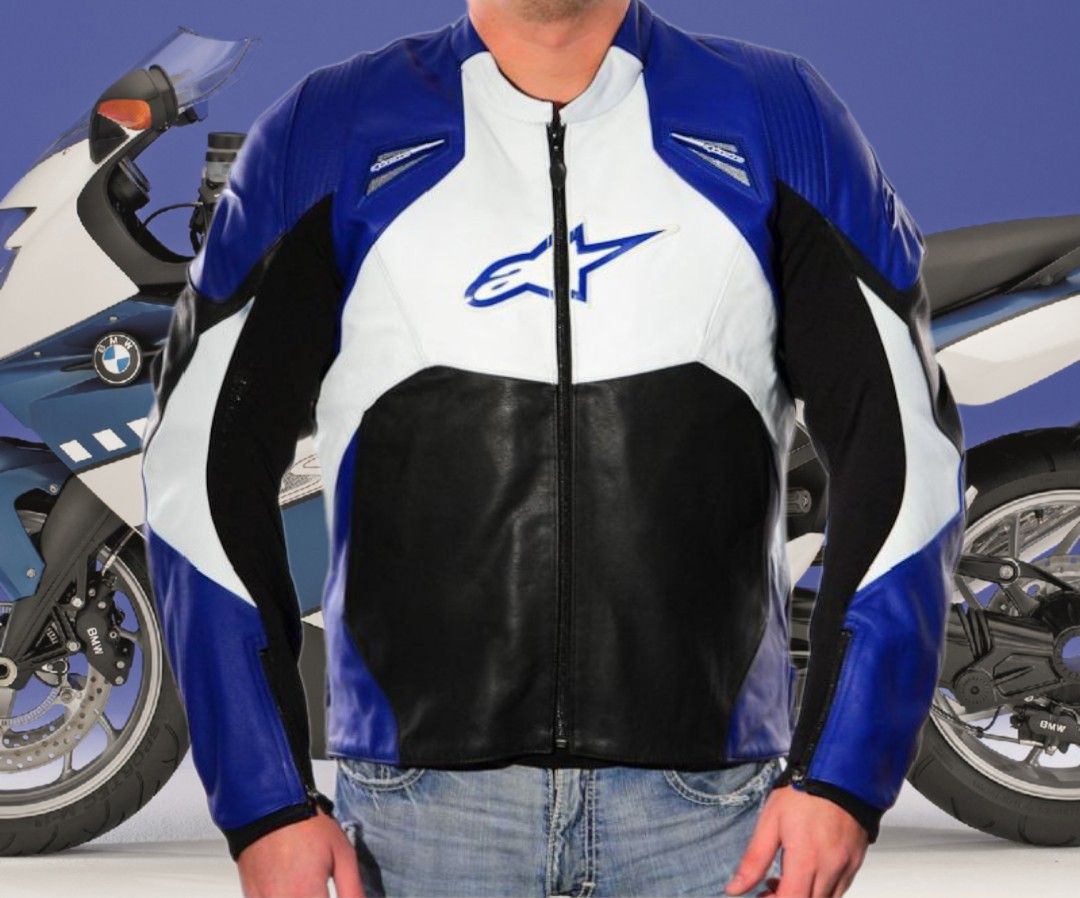 Alpinestars SMK Leather Motorcycle Jacket, Men's Fashion, Coats, Jackets  and Outerwear on Carousell