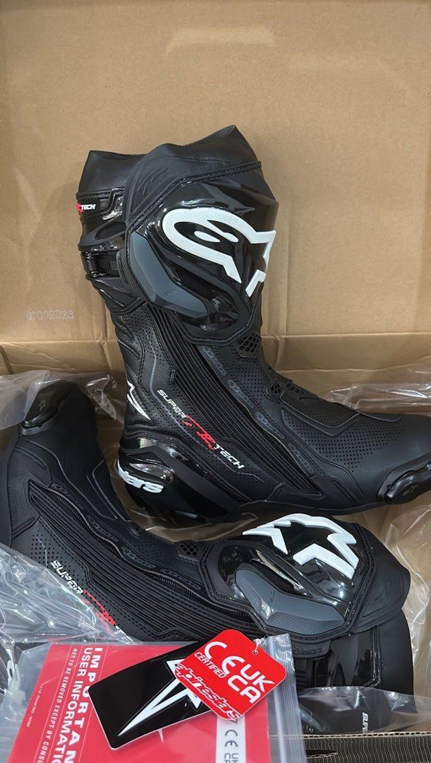 Alpinestars Supertech R Vented Boots Motorcycles Motorcycle
