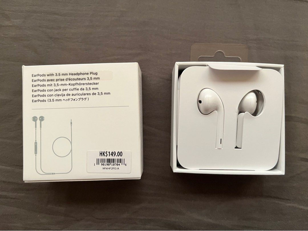 Apple EarPods 有線耳機3.5mm, 音響器材, 耳機- Carousell